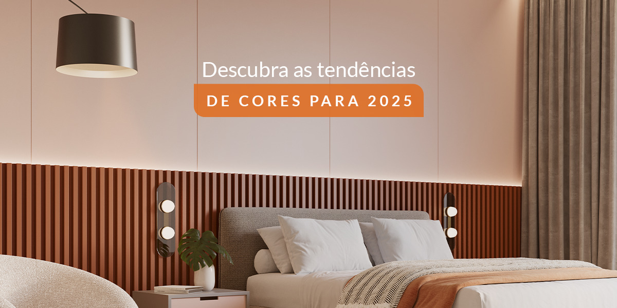 Tendências de cores 2025: confira as tonalidades que vão ditar o ritmo da decoração