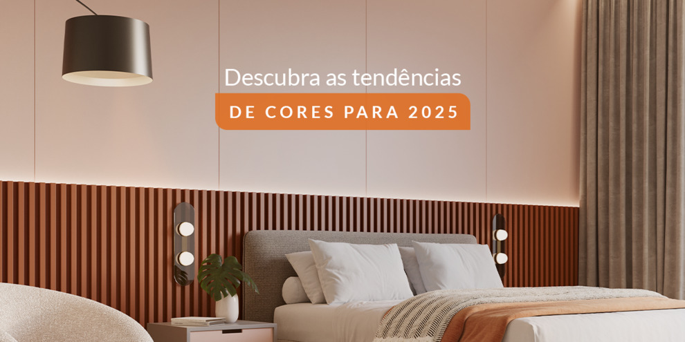 Tendências de cores 2025: confira as tonalidades que vão ditar o ritmo da decoração