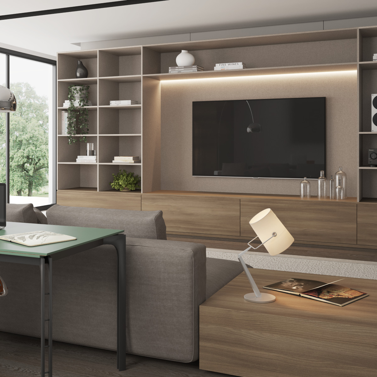 Acácia Carmel - Chapa de MDF Arauco 6mm
